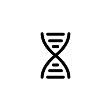 Dna Helix Or Hour Glass Age Time Logo Dna Logo Dna Helix Typo Logo
