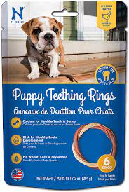 These nutritious treats provide great dental benefits and help keep your puppy's teeth and gums healthy. Amazon Com N Bone Puppy Teething Rings Chicken Flavor 6 Count Pet Supplies