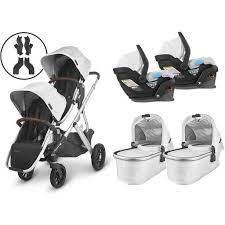 2020 Uppababy Vista V2 Twin Travel System Strolleria Infant Car Seat Base Uppababy Vista Travel System