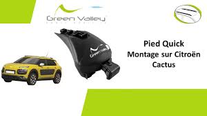 Green valley barre de toit. Notice De Montage Pieds Quick Cc Barres Green Valley Sur Citroen C4 Cactus Youtube