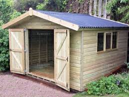 Hayes garden world stocks a huge range of durable & weatherproof teak garden tables for outdoor living. Pressure Treated Apex Shed 630 Thicker Boards Corrugated Roof