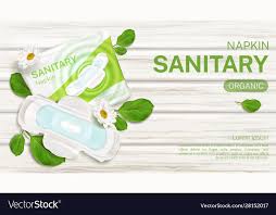 Sanitary Napkins Package Chamomile Flower Mock Up Vector Image Affiliate Package Chamomile Sanitary Na In 2020 Powerpoint Design Vector Free Sanitary Napkin
