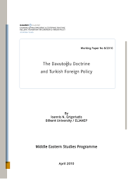 *pemimpin yang paling agung dan disanjung oleh juak pr. Pdf The Davutoglu Doctrine And Turkish Foreign Policy