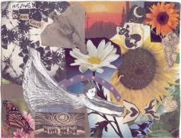 Cosmic Collage Art by Lee Widener,