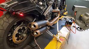Dr Jekill And Mr Hyde Harley Davidson Fat Bob 2018 2019 117 Ci Youtube