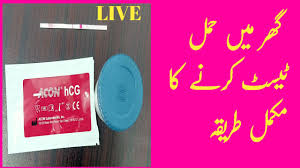 Hamal zaya karne liye tablet or desi totke?? How To Do Pregnancy Test At Home Hamal Check Karne Ka Tarika In Urdu Hindi Youtube