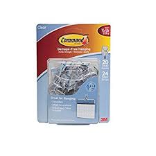 These were of far superior . Command Small Wire Hooks Clear Plastic 20 Hooks 24 Adhesive Strips Walmart Com Walmart Com