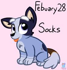 Fnf mod characters portrayed by bluey #1 подробнее. Character Daily Feburary 28 Socks Bluey By Rainboweeveede On Newgrounds