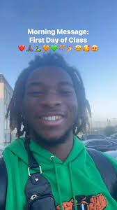 Morning Message: First Day of Class , My heart is so FULL and I’m blushing  like a schoolgirl! , I absolutely love being a Boy Mom!!!!!🧔🏾❤️, The walk  to class!!!, The world is your oyster, Young ...