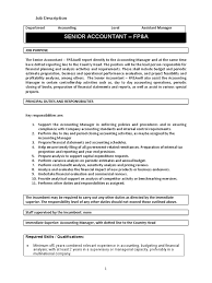 Plan, implement and supervise the company's financial strategy. Senior Accountant Fpa Accountant Accounting