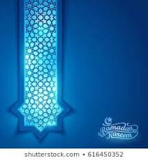 Background Ramadhan Biru Di 2020 Seni Desain Seni Ornamen