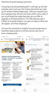 Wide assortment of baby formula ready to feed and thousands of other foods delivered to your home. Enfamil Deal With Upgrade To Premium Babybumpscanada