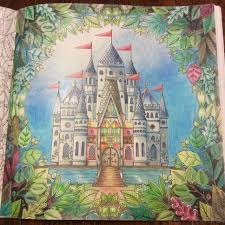 Enchanted Forest By Johanna Basford Colored By K Richardson Kt Mac32 Enchanted Forest Coloring Book Forest Coloring Book Enchanted Forest Coloring