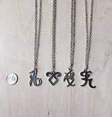 Shadowhunter Rune Necklace Angelic Power Iratze Love Fearless The Mortal Instrument The Mortal Instruments Shadow Hunters Shadowhunters