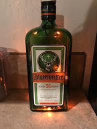 Jager Bottle Lamp Bottle Lamp Bottle Vodka Bottle