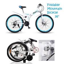 When folded, the bikes can be more easily carried into buildings, on public transportation. Foldable Bicycle