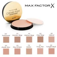 2 X Max Factor Creme Puff Face Powder 21g 59 Gay Whisper