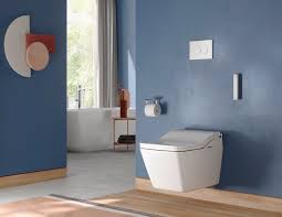 Columns of pebbles on both sides of the inside shower give a spectacular accent to this bathroom. Product Watch Toto S Latest Award Winning Shower Toilet Designs Hotel Designs