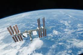 Image result for international space station through telescope