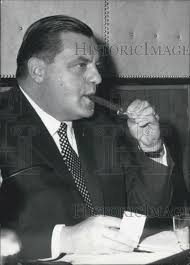 1962 Press Photo Franz Josef Strauss retires as Minister of Defense