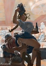 Rude Dwarf at the Golden Griffin by Flook - Hentai Foundry
