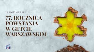 W otoczonym murem getcie warszawskim naziści zamknęli ponad 400 tys. Prawo I Sprawiedliwosc On Twitter 77 Rocznica Powstania W Getcie Warszawskim Pamietamy