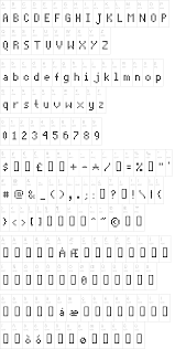 Günstiges office paket für windows. Dot Matrix Font Dafont Com