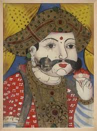 Raja Sarabhoji of Tanjore, c.1860 Art Print from V&A | King & McGaw