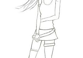 Anime drawing easy whole body. Full Body Girl Drawings Easy
