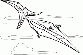 Select the one you want to color and download the free coloring page that. Pteranodon Coloring Page Coloring Home