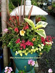 Brainstorming A Container Garden Design Black Tan Container Garden Design Flower Pots Outdoor Small Flower Gardens