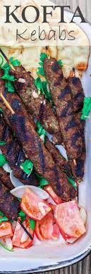 Kofta Kebab Recipe The Mediterranean Dish Authentic Kofta Kebabs With Ground Beef And Lamb Garlic Onions Fresh P Kebab Recipes Recipes Kofta Kebab Recipe