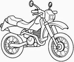 Maestra De Infantil Medios De Transporte Para Colorear Dibujos De Calidad Para Imprimir A Color Y Plas Moto Para Colorear Motos Para Dibujar Moto Para Pintar