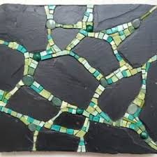 Boite A Cles En Bois Porte En Bougeoir Etoile Pour Table De 1958 Art Mosaiques Disponibles Art De La Mosaique Art Ardoise Designs De Mosaique