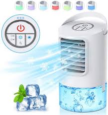 Xiaomi microhoo 3 in 1 air conditioner water cooling energy saving fan touch screen timing artic cooler humidifier desktop fan. Hauea Personal Air Cooler Portable Air Conditioner Desktop Cooling Fan Mini Space Evaporative