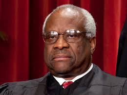 This is Justice Clarence Thomas's first question in a decade