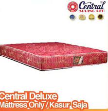 Jual kasur paling empuk bagus, murah, bermutu & diskon pabrik di springbedmewah.com jual kasur paling empuk bagus, murah, bermutu dengan simpel, aman & terpercaya di springbed mewah. Jual Kasur Central Central Kasur Murah Spring Bed Murah Kasur Empuk Matras Empuk Spring Bed Empuk Spring Bed Central Deluxe Mattress Only Terbaru Juni 2021 Blibli