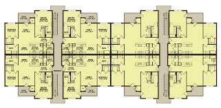 Plan 83138dc 16 Unit Multi Family Complex Plan In 2020 Architectural Floor Plans Apartment Floor Plans How To Plan