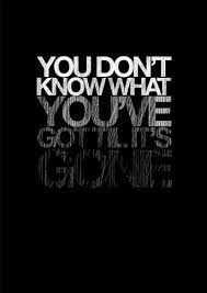 You don't know what you have until it's gone quote. Never Know What You Had Till Its Gone Quotes Quotesgram