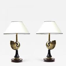 Bronze Shell Pair Of Table Lamps Table Lamp Lighting Galerie Andre Hayat In 2020 Table Lamp Lamp Lamp Light