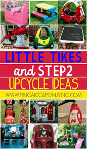Step2 And Little Tikes Upcycle Ideas Diy Outdoor Toys Diy Kids Toys Backyard Toys For Kids