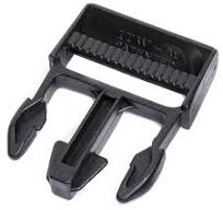 ITW Classic SR buckle, Black - Black / Male, 40 mm / 1.5"