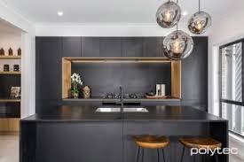 Are custom made in a variety of materials, colours and finishes to match your design and decor. Kitchen Photo Gallery Polytec