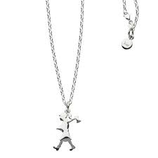 Karen Walker Girl With Axe Sterling Silver Sterling Silver Pendants Silver Silver Pendant