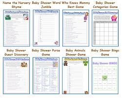 Planning A Baby Shower On A Budget Couponkadie Free Baby Shower Nursery Rhyme Baby Shower Game Nursery Rhyme Baby Shower