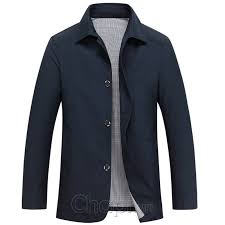 Áo khoác kaki nam trung niên cao cấp DNG - Xanh L