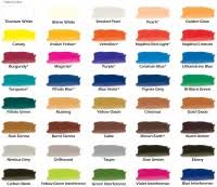 Chroma Airbrush Paint New Color Chart With More Colors Added