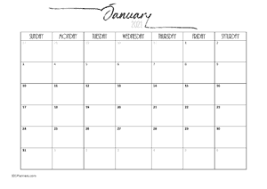 If you are looking for an editable calendar which you can quickly add in special dates, meetings, or deadlines before print then download our word calendar template here. Free Monthly Calendar Word Pdf Excel Or 101 Different Borders
