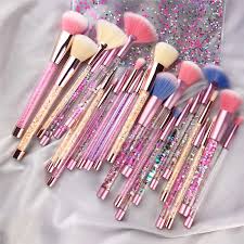 Unicorn Flow Mermaid Paillette Makeup Brush Se11292 Travel Makeup Brushes Makeup Brush Set Travel Makeup Brush Holder