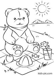 Bears are such wonderful creatures with so many you can download the teddy bear coloring page and template here, simply click on the bear picture. 9 Free Teddy Bear Coloring Pages Kids Pic Com